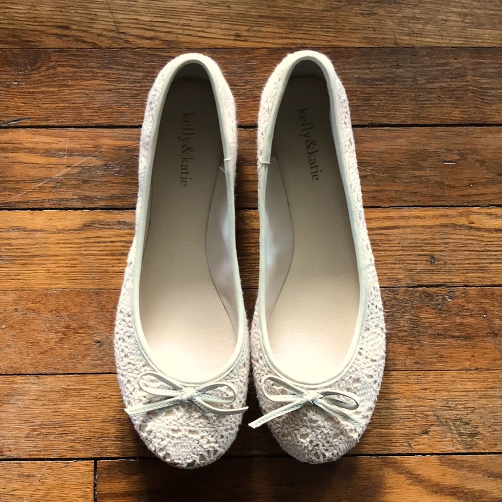 Kelly & Katie Crocheted Ballet Flats